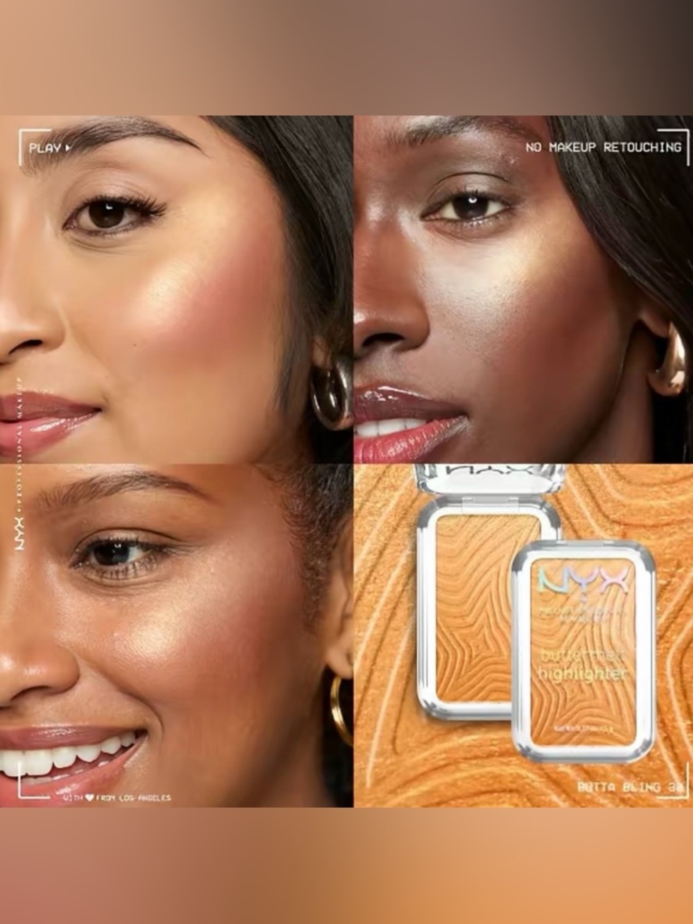 NYX Buttermelt Highlighter - butta bling